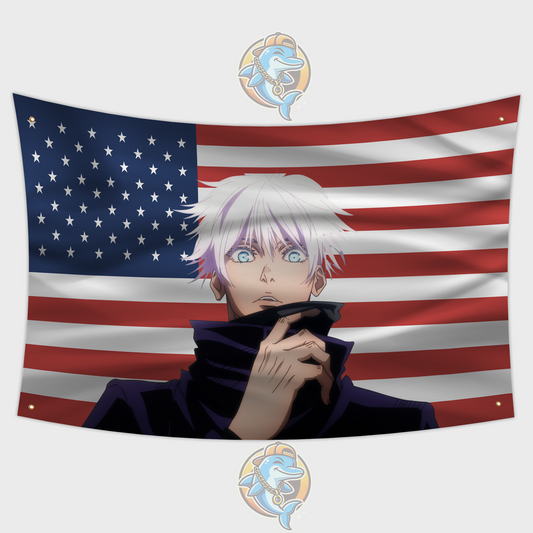 Satoru Gojo American Flag